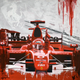 Illustration for article titled The most iconic race cars in history captured in beautiful paintings